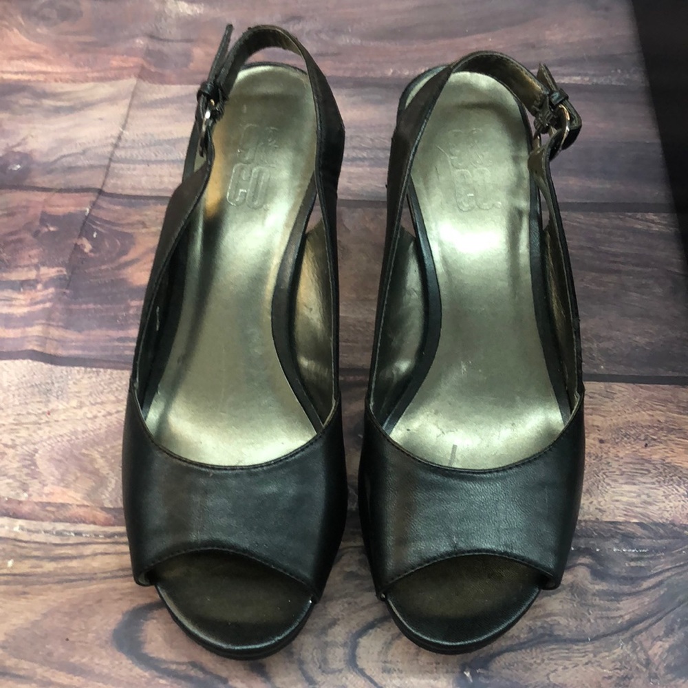 9&Co. sz 8.5 women black shoes